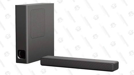 Sony HT-MT300/B Powerful Mini Sound bar with Wireless Subwoofer | $198 | Amazon
